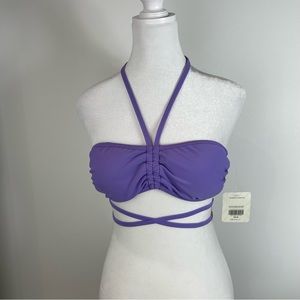Fabletics Wrap Around Bandeau Bikini Top And Strappy Bikini Bottom Set Size XS